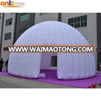 Custom large portable white spray booth inflatable photo booth for advertising