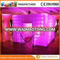 Best inflatable LED tent photo booth enclosure inflatable photo booth